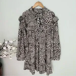 Boohoo Plus Polka Dot Smock Dress Boohoo Plus Dresses Boohoo